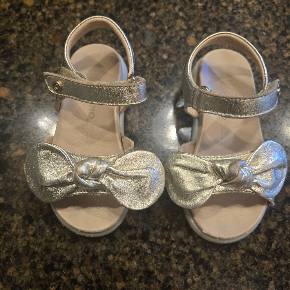 Naturino Metalic Gold Sandals